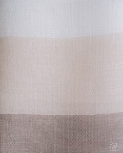 Leon Modern Colorblock Linen-Weave Sheer Curtains - Image 5