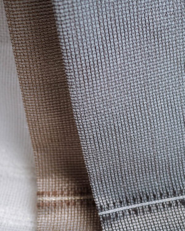 Aden Micro-Weave Linen-Look Sheer Curtains - Image 3