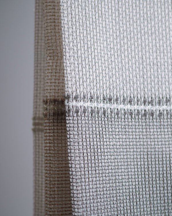 Aden Micro-Weave Linen-Look Sheer Curtains - Image 2