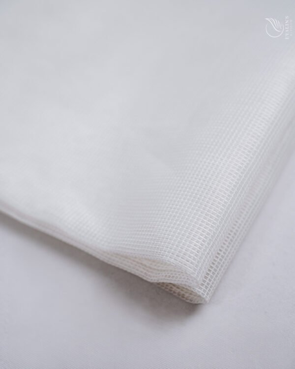 9145 Modern Mesh Weave Light Filtering Sheer Curtains - Image 4