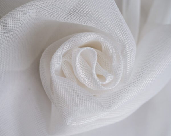 9145 Modern Mesh Weave Light Filtering Sheer Curtains - Image 5