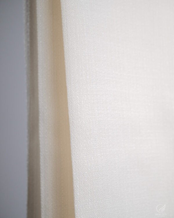 Ilay Silky Linen Texture Voile Sheer Curtains - Image 2