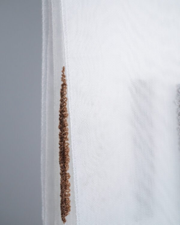 Asuman Minimalist Textured Tufted Curtains - Image 2