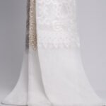 Sahsu Baroque Embroidery Linen Look Sheer Curtains