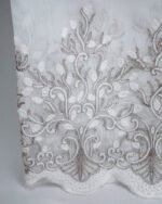 Leyla Elegant Scalloped Lace Embroidery Sheer Curtains - Image 7