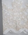 Leyla Elegant Scalloped Lace Embroidery Sheer Curtains - Image 5