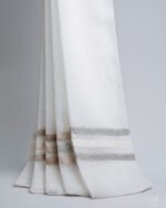 Sonya Lustre Stripe Tufted Sheer