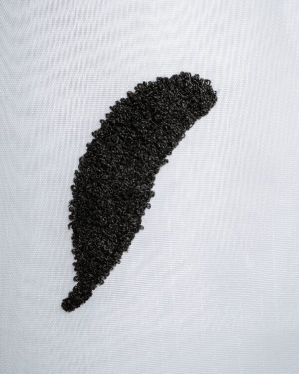 Juliet Abstract Tufted Leaf Sheer Curtains - Image 6