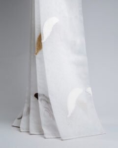 Juliet Abstract Tufted Leaf Sheer Curtains
