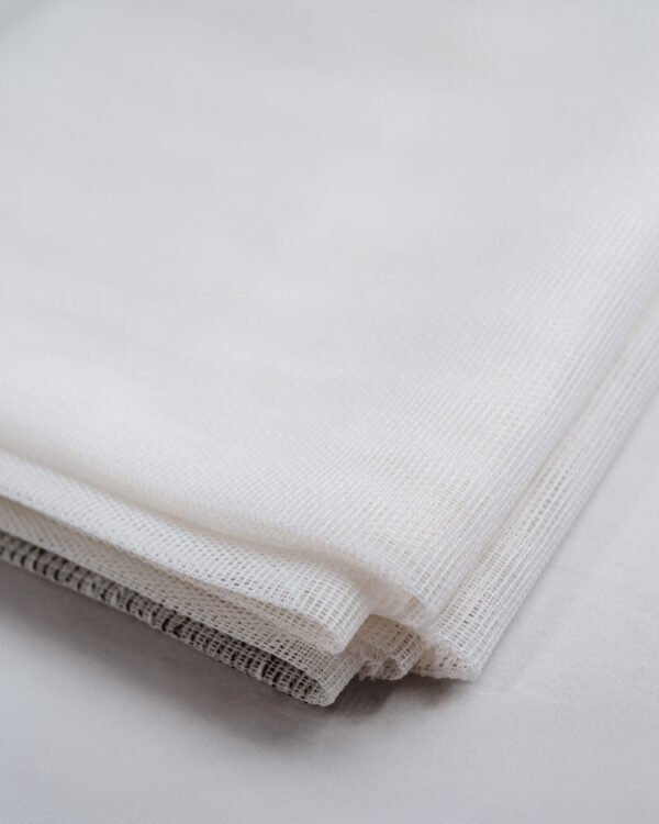Ela Textured Stripe Weave Border Curtains - Image 4