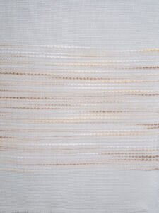 Ela Textured Stripe Weave Border Curtains - Image 7