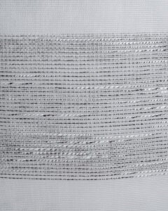 Ela Textured Stripe Weave Border Curtains - Image 6