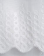 5029-5032 Textured Linen Look Embroidery Sheer Curtains - Image 6