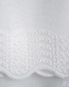 5029-5032 Textured Linen Look Embroidery Sheer Curtains - Image 5