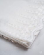5029-5032 Textured Linen Look Embroidery Sheer Curtains - Image 3