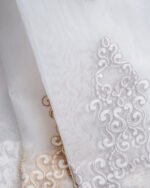 Karen European Medallion Lace Sheer Curtains - Image 3