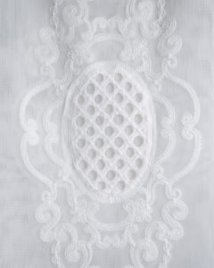 Karen European Medallion Lace Sheer Curtains - Image 6