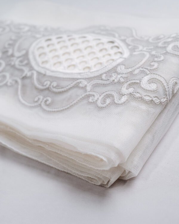 Karen European Medallion Lace Sheer Curtains - Image 4