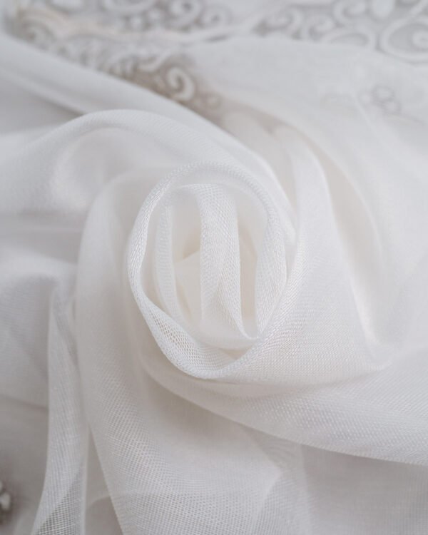 Simge Baroque Medallion Embroidered Sheer Curtains - Image 5