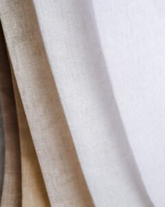 Alaboma Soft Filter Linen Texture  Curtains - Image 3
