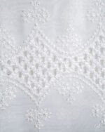 BRD Embroidered Lightweight White Sheer - Image 11