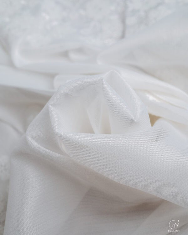 BRD Embroidered Lightweight White Sheer - Image 16