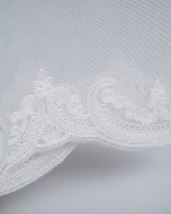 5019-5023 Royal Wave Embroidery Sheer Panels - Image 9