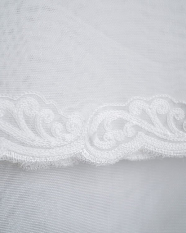 5019-5023 Royal Wave Embroidery Sheer Panels - Image 5