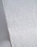 BRD Embroidered Lightweight White Sheer - Image 20