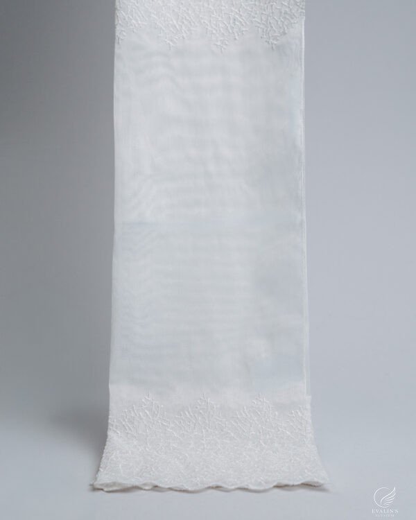 BRD Embroidered Lightweight White Sheer - Image 25