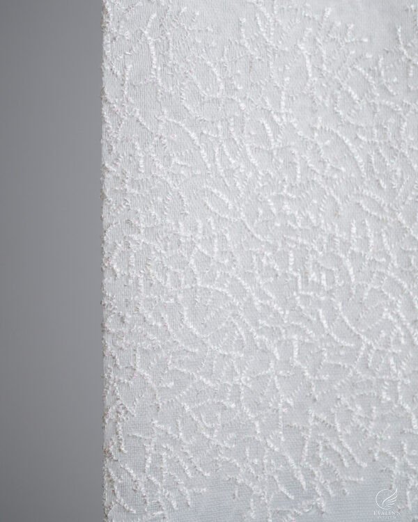 BRD Embroidered Lightweight White Sheer - Image 27