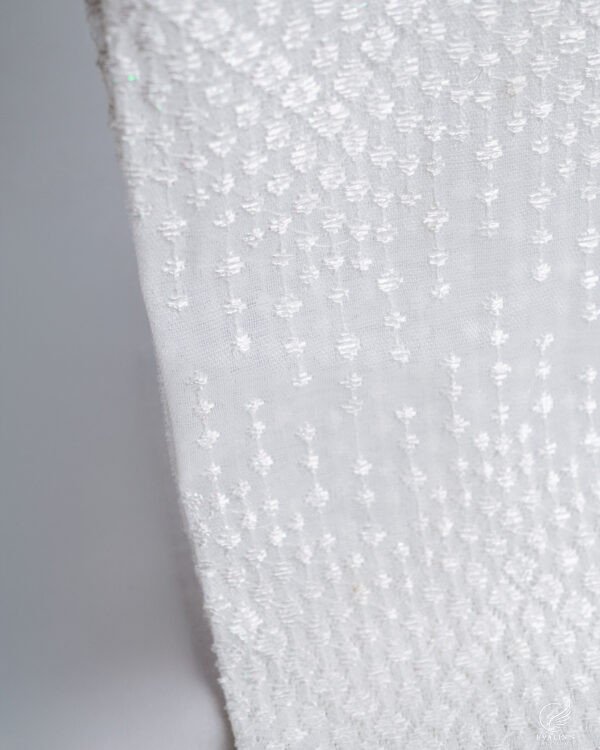 BRD Embroidered Lightweight White Sheer - Image 32