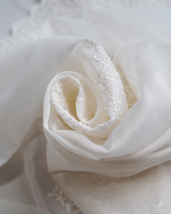 BRD Embroidered Lightweight White Sheer - Image 30