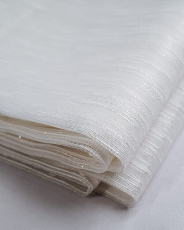 3007 Luxury Stripe Voile Sheer Curtains - Image 4