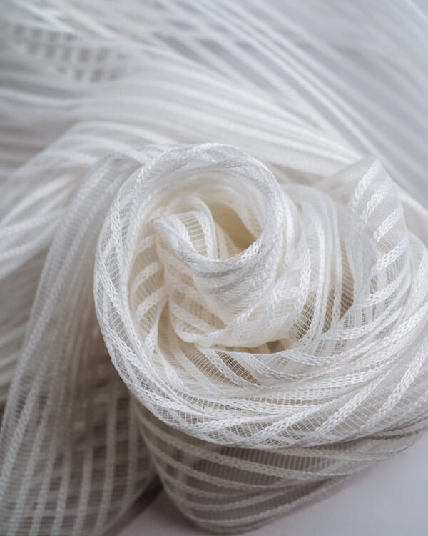 3007 Luxury Stripe Voile Sheer Curtains - Image 5