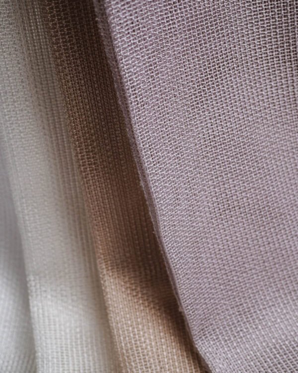 Pera Natural Weave Voile Sheer Curtains - Image 3