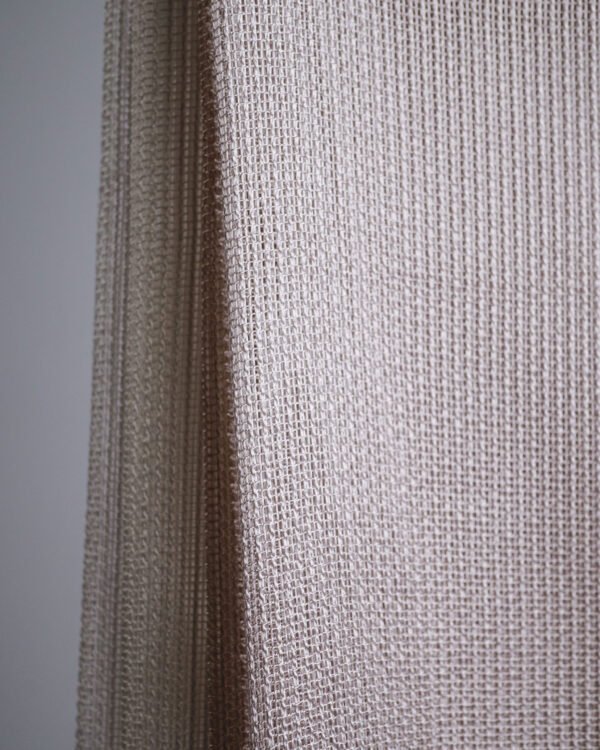 Pera Natural Weave Voile Sheer Curtains - Image 2