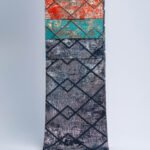 Londra Metallic Velvet Geometric Curtains