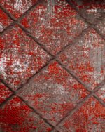 Londra Metallic Velvet Geometric Curtains - Image 11
