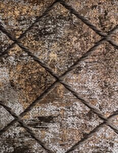 Londra Metallic Velvet Geometric Curtains - Image 8