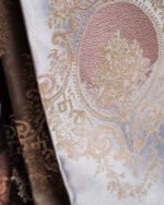 Royal Medallion Woven Jacquard-Like Curtains - Image 3