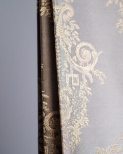 Royal Medallion Woven Jacquard-Like Curtains - Image 2