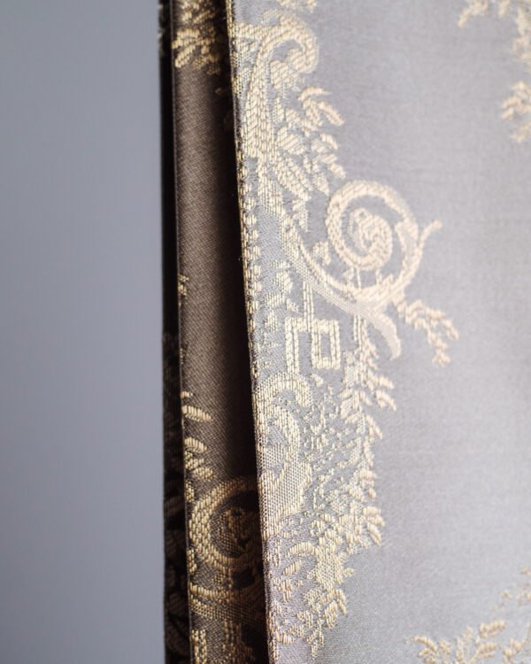 Royal Medallion Woven Jacquard-Like Curtains - Image 2