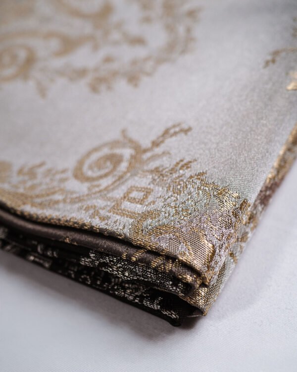 Royal Medallion Woven Jacquard-Like Curtains - Image 4