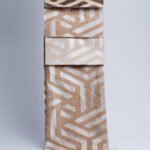 Kongo Metallic Geometric Pattern Curtains