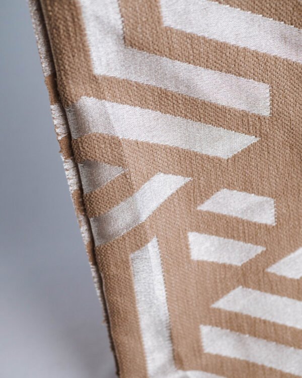 Kongo Metallic Geometric Pattern Curtains - Image 2