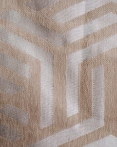 Kongo Metallic Geometric Pattern Curtains - Image 10