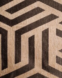 Kongo Metallic Geometric Pattern Curtains - Image 8