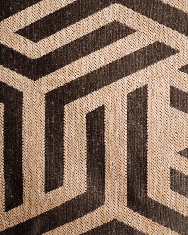 Kongo Metallic Geometric Pattern Curtains - Image 8