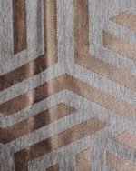 Kongo Metallic Geometric Pattern Curtains - Image 6